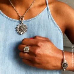 Wild Sunflower Pendant -Fashion Accessories WildSunflower IGC 2